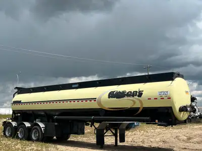 2012 Advance 38,000 Liter / 10,000 Gallon / Tri axle Crude Oil Tank Trailer TC 407 Code tank 1 Compa...
