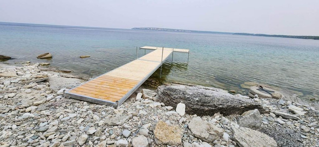 2024 BT Dock on post CEDAR & Plastic Starting from $960 COMPLET  in Powerboats & Motorboats in Mississauga / Peel Region