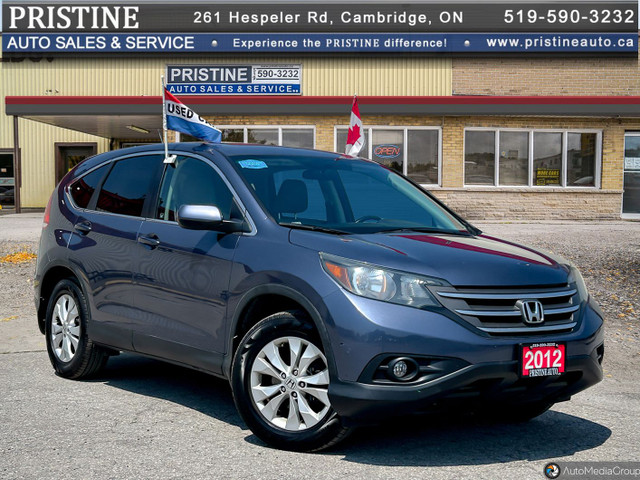 2012 Honda CR-V EX-L AWD Bluetooth Rev. Cam. 1 Owner Leather Sun in Cars & Trucks in Cambridge