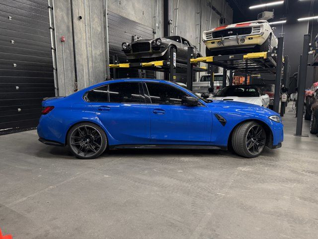 2022 BMW M3 Competition xDrive | Full Front PPF | Carbon Roof in Cars & Trucks in Strathcona County - Image 2