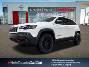 2021 Jeep Cherokee Trailhawk | Apple CarPlay | Leather | Heated Seats | Remote Starter