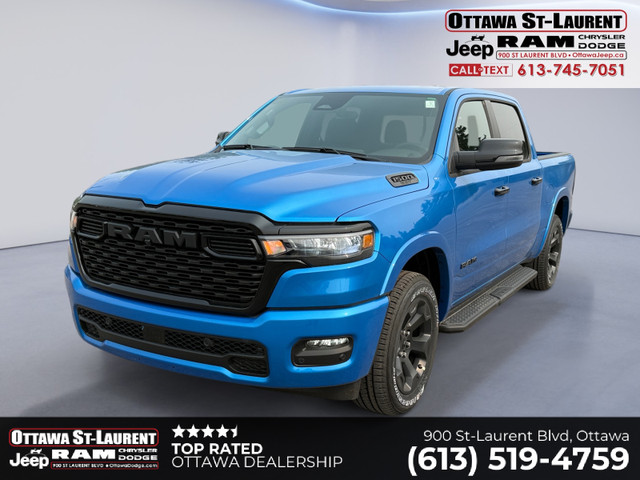 2025 RAM 1500 Big Horn 4x4 Crew Cab 5'7 Box in Cars & Trucks in Ottawa