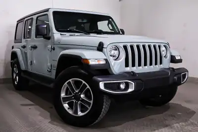 2023 JEEP WRANGLER UNLIMITED SAHARA – 4X4 – STYLE ICONIQUE – CONFORT MODERNE Disponible maintenant c...