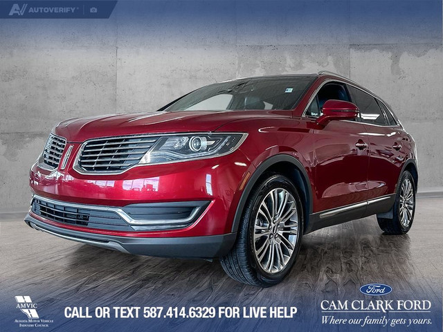 2016 Lincoln MKX Reserve HEATED WHEEL | LEATHER | MOONROOF in Cars & Trucks in Calgary