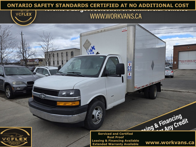 2017 GMC Savana Van G3500 - 16Ft Box - V8 Gas - Tall Box - CERTI in Cars & Trucks in City of Toronto