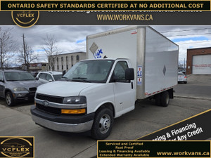2017 GMC Savana Van G3500 - 16Ft Box - V8 Gas - Tall Box - CERTI