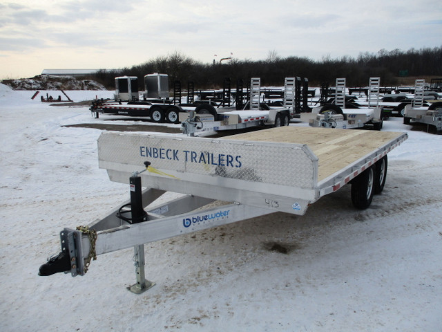 2024 Canadian Mennonite Built Tandem Axle Aluminum Deck Over Tra in Cargo & Utility Trailers in Barrie - Image 2