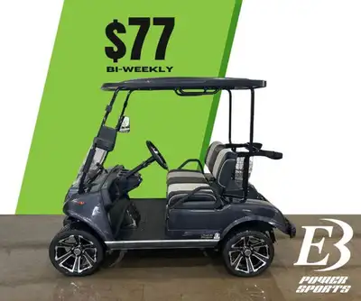 Classic 2 Gray Arctic Electric Lithium Battery 2 Passenger Foldable Windshield 10x7in. Aluminum Whee...