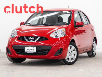 2018 Nissan Micra SV w/ A/C, Bluetooth, Cruise Control