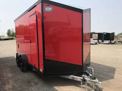 LEGACY SERIES ALL ALUMINUM FRAME 7' X 14' TANDEM AXLE CARGO W/ RAMP DOOR AND POLYCORE PANEL UPGRADE!...