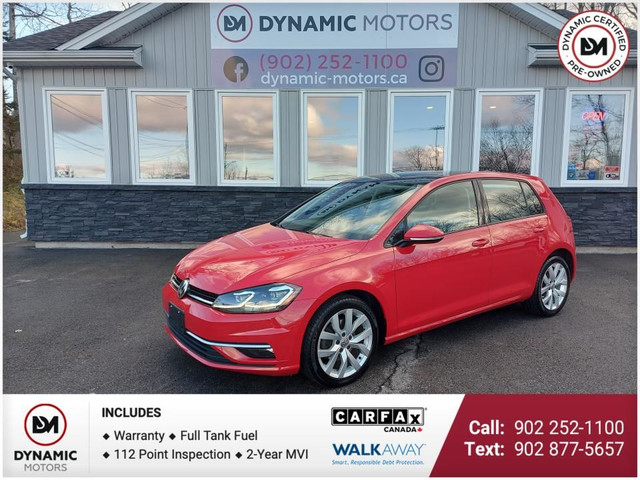 2018 Volkswagen Golf Highline AUTO! DRIVER ASSIST! TOP TRIM! LOA in Cars & Trucks in Bedford