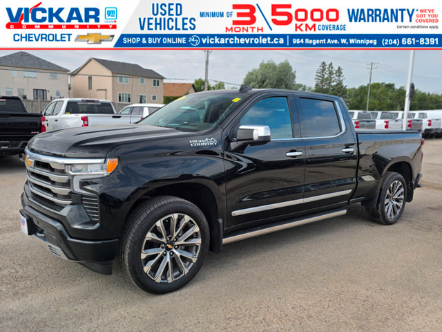 2023 Chevrolet Silverado 1500 High Country | Cooled Seats | BOSE in Cars & Trucks in Winnipeg