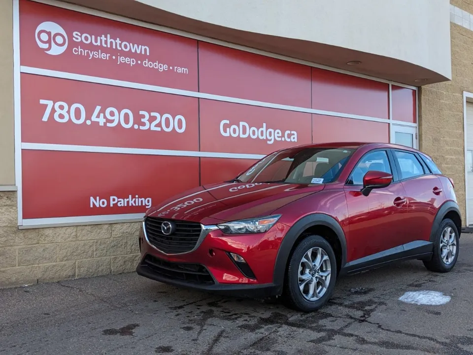 2020 Mazda CX-3 GS IN RED EQUIPPED WITH A 2.0L I4 SKYACTIVE ENGI