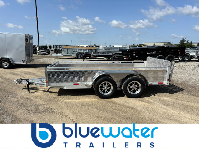 2025 Canadian Mennonite Built Tandem Axle Aluminum Utility Trail in Cargo & Utility Trailers in London - Image 2