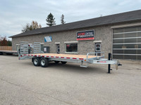 2024 K-Trail 20+3ft Beavertail Flatbed 14,000lb