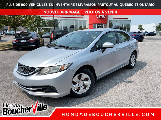 2014 Honda Civic Sedan LX AUTOMATIQUE, CLIMATSEUR, BLUETOOTH in Cars & Trucks in Longueuil / South Shore