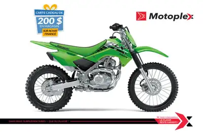 KLX140R L Offrant un démarreur électrique et une maniabilité assurée les motos KLX140R KLX140R L et...
