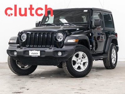 2021 Jeep Wrangler Sport S 4x4 w/ Uconnect 4, Apple CarPlay & An