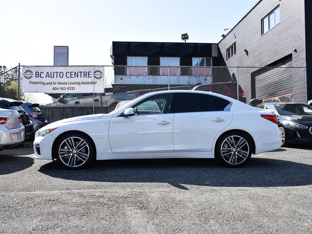 2017 Infiniti Q50 3.0t - 360 Cameras, Navigation, Sunroof in Cars & Trucks in Burnaby/New Westminster - Image 2
