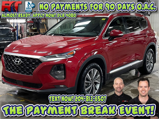 2019 Hyundai Santa Fe Preferred 2.0T AWD - Heated Seats, Backup  in Cars & Trucks in Winnipeg