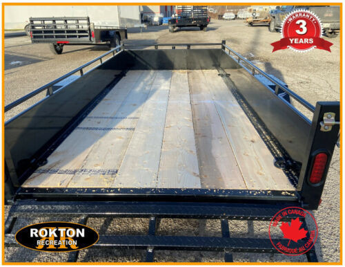 2025  6 x 12 Utility Trailer, Bi-Fold Gate Available Now! in Cargo & Utility Trailers in Mississauga / Peel Region - Image 4