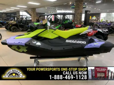 Spark Trixx for 3 triples down on fun with room for passengers and tow sports capability along with...