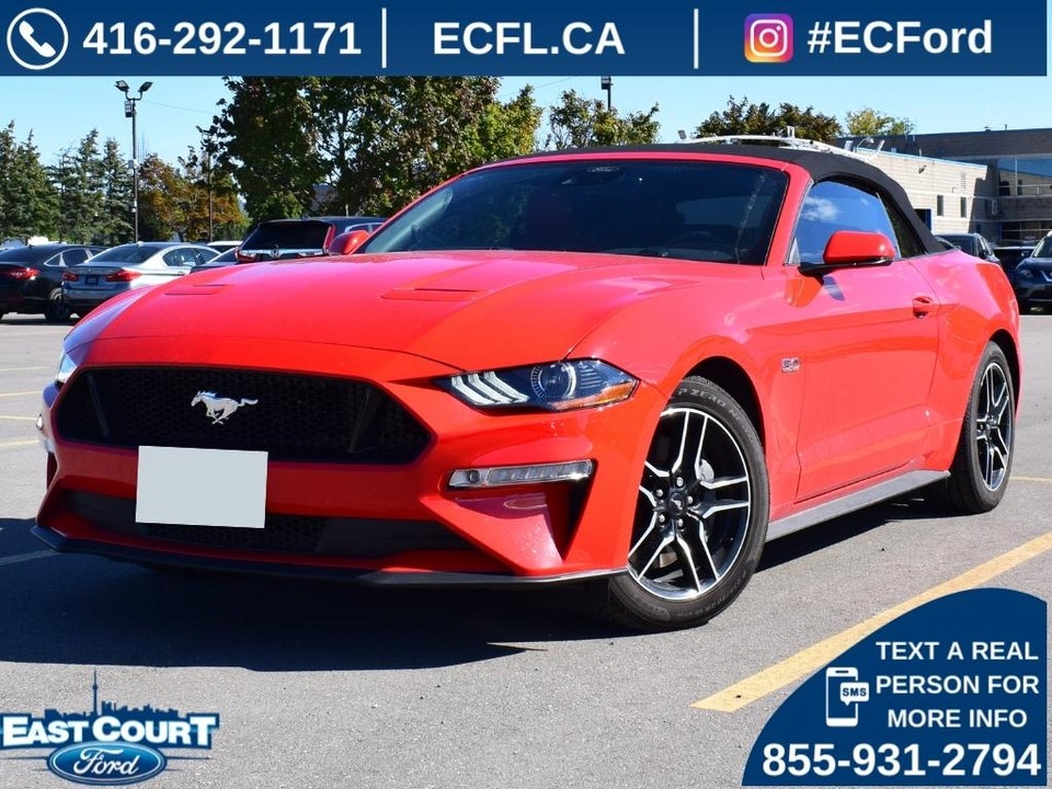  2022 Ford Mustang GT PREM CONV|PERFORMANCE EXHAUST| ADAPTIVE CRUISE