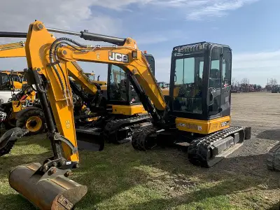 2023 JCB 50Z-1 MINI EXCAVATOR STOCK #A047235 48.3 HP DIESEL 11089 POUNDS OPERATING WEIGHT 11 FEET 11...