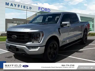 Recent Arrival! 2023 Ford F-150 Lariat Silver Metallic 502A 3.5L PowerBoost Full-Hybrid V6, 4WD. TWI...