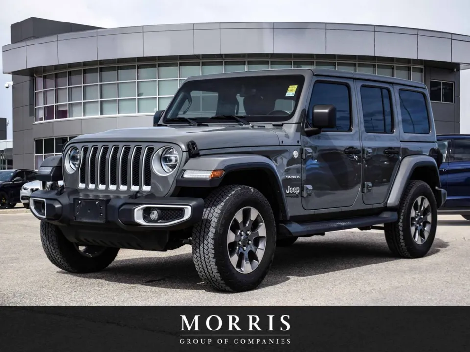 2020 Jeep Wrangler Unlimited Sahara Leather Loaded | One Owner