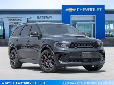 Unleash the roar. The 2024 Dodge Durango R/T AWD isn't just an SUV; it's a muscular powerhouse, a fa...