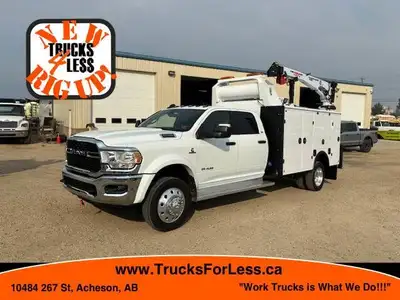 2024 Ram 5500 Crew SLT 4x4 Mechanic's Service Truck, !!!Unused New Rig Up!!!, 6.7L Cummins Diesel, A...