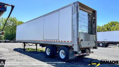 Trailer - # STOCK: R-35712 2009 MANAC 45' DRY VAN REMORQUE FERMÉ AVEC HAYON ÉLÉVATEUR 2009 MANAC 45'...