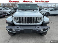 2025 JEEP WRANGLER 4-DOOR SAHARA 4X4 Bright White Black Mckinley Trimmed Seats 3.6L V6 Engine - Safe... (image 8)