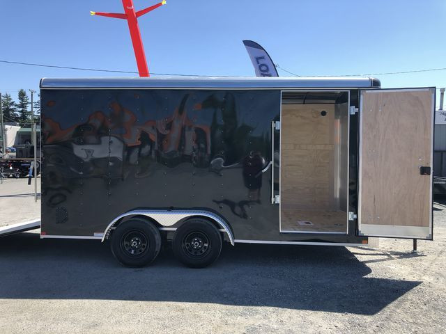 2022 FACTORY OUTLET TRAILERS RENTAL7x16ft Enclosed Cargo in Cargo & Utility Trailers in Kamloops - Image 4