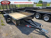 ACTION ESSENTIAL SERIES 5' x 10’ SINGLE AXLE STEEL UTILITY 
