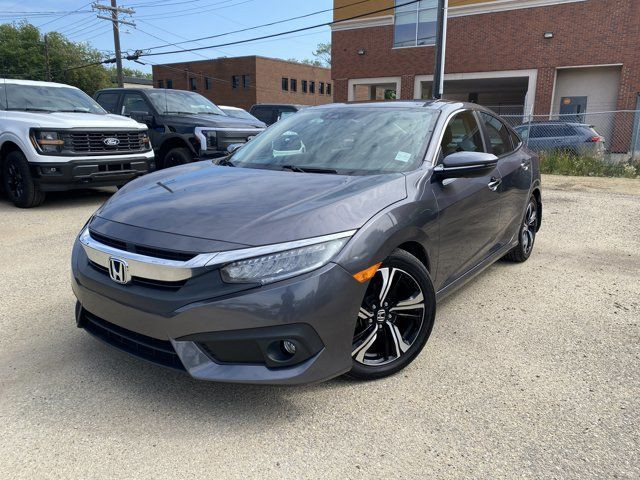 2017 Honda Civic Sedan Touring | Sunroof | Nav | Heated Seats in Cars & Trucks in Edmonton - Image 2
