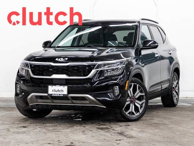 2022 Kia Seltos SX Turbo AWD w/ Apple CarPlay & Android Auto, Po in Cars & Trucks in City of Toronto