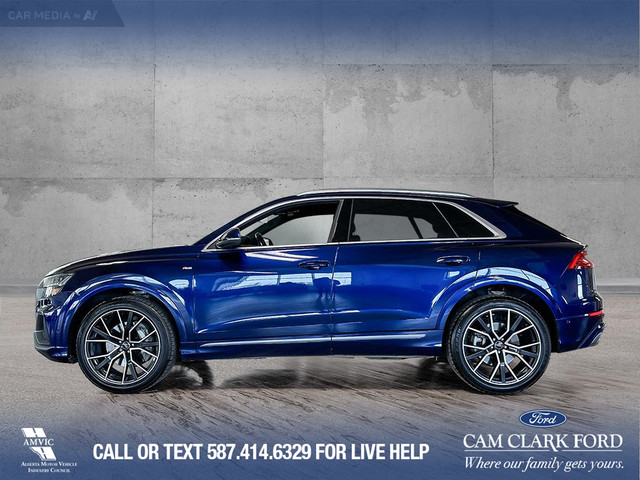 2020 Audi Q8 55 Technik LEATHER | MOONROOF | HEATED SEATS in Cars & Trucks in Calgary - Image 4