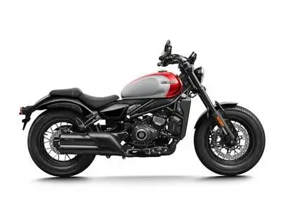 2025 CFMOTO 450CL-C Solo seat, sleek tank, round headlights, and dual exhaust, give the 450CL-C a re...