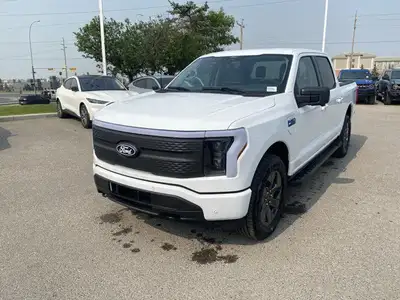 This Ford F-150 Lightning delivers a Electric engine powering this Automatic transmission. TRANSMISS...