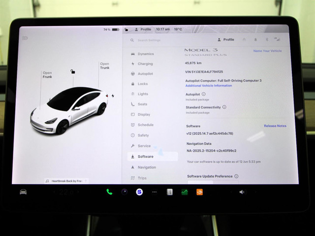2020 TESLA MODEL 3 Standard Range Plus MAGS 18 NAVI CAMERA in Cars & Trucks in Laval / North Shore - Image 2