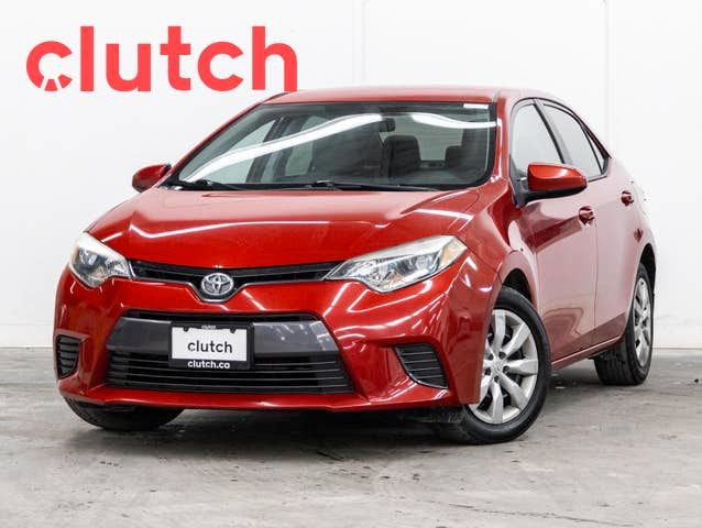 2016 Toyota Corolla LE w/ Front Heated Seats, Rearview Cam, Clim in Cars & Trucks in Ottawa