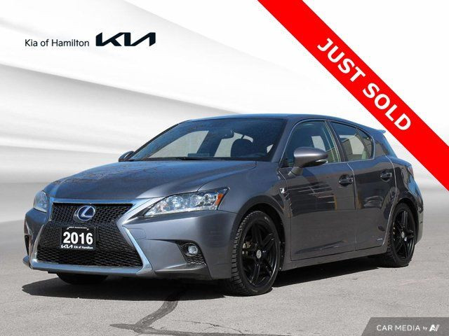 2016 Lexus CT 200h Hybrid | Leather | Low Kms | Dual Z in Cars & Trucks in Hamilton