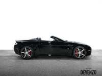 VENDU!!! 2015 Aston Martin Vantage GT V8 Convertible, Jet Black on Black/Red Accent, 5 Spoke Diamond... (image 3)