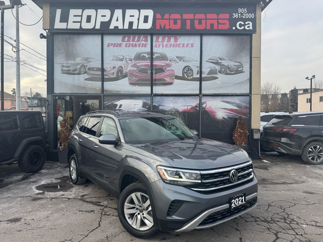 2021 Volkswagen Atlas Trendline, 4MOTION, 7Pass, Camera, Blind S in Cars & Trucks in Mississauga / Peel Region