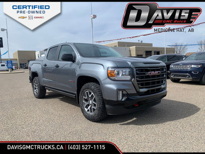 2021 GMC Canyon AT4 w/Leather LEATHER INTERIOR | WIRELESS CHA...