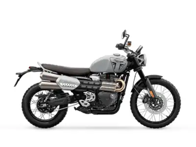 THE DEFINITIVE SCRAMBLER Authentic Scrambler style with class-defining adventure ready capability; t...