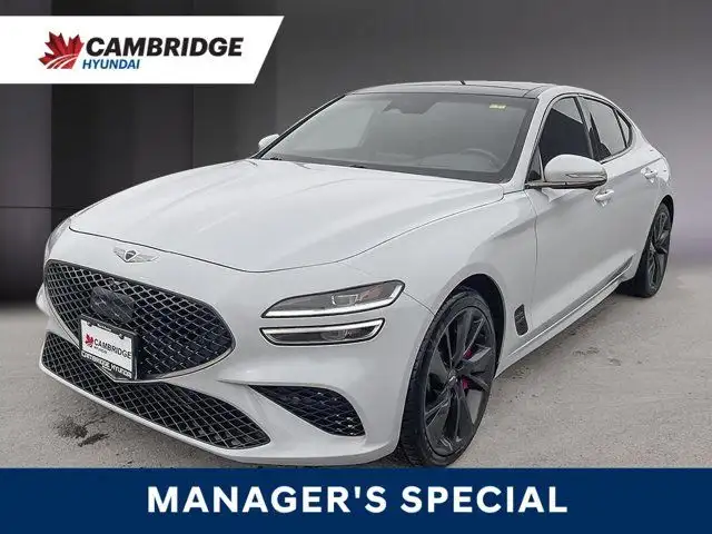 2022 Genesis G70 3.3T Sport in Cars & Trucks in Cambridge - Image 2