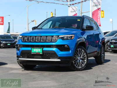 2022 Jeep Compass Limited AWD*NAVIGATION*LESS THAN 45,000 KM*